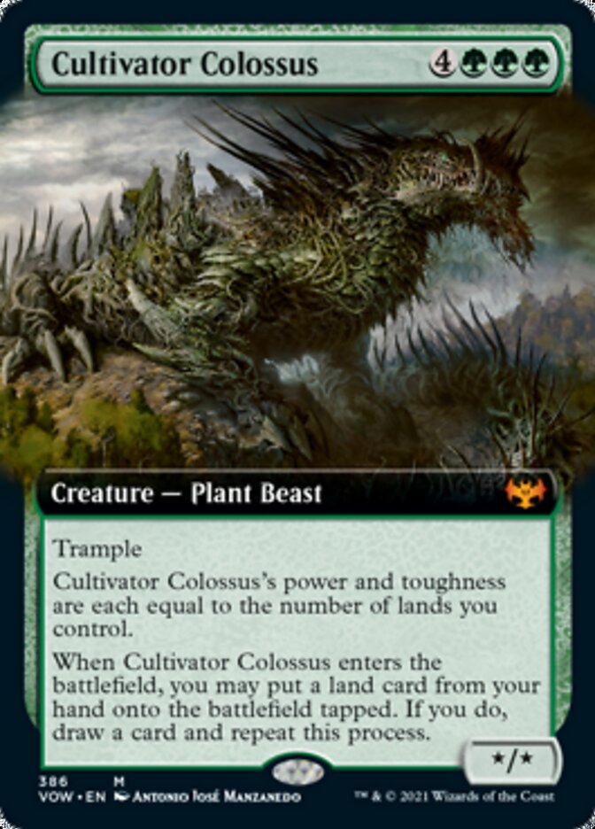 Cultivator Colossus (Extended Art) [Innistrad: Crimson Vow] | Jomio and Rueliete's Cards and Comics