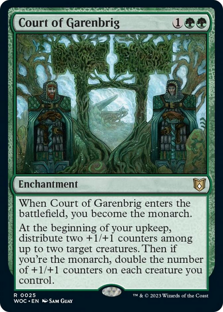 Court of Garenbrig [Wilds of Eldraine Commander] | Jomio and Rueliete's Cards and Comics