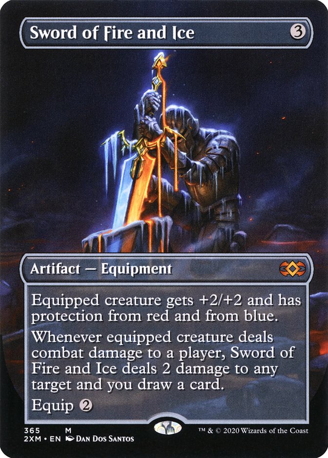 Sword of Fire and Ice (Toppers) [Double Masters] | Jomio and Rueliete's Cards and Comics