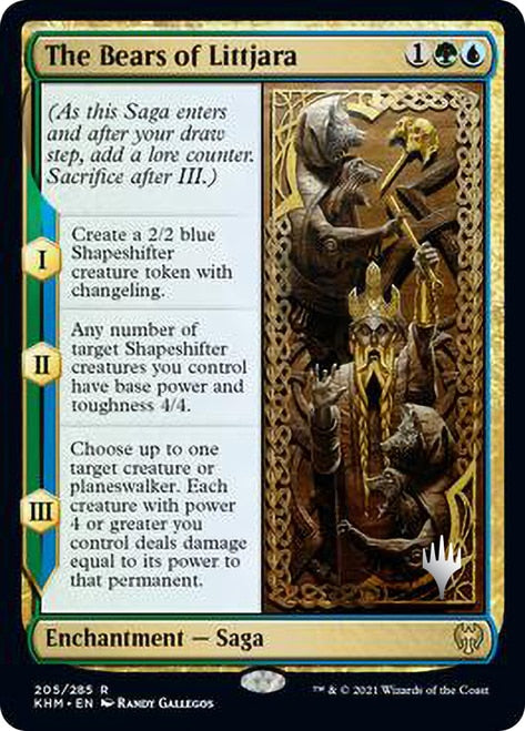 The Bears of Littjara (Promo Pack) [Kaldheim Promos] | Jomio and Rueliete's Cards and Comics