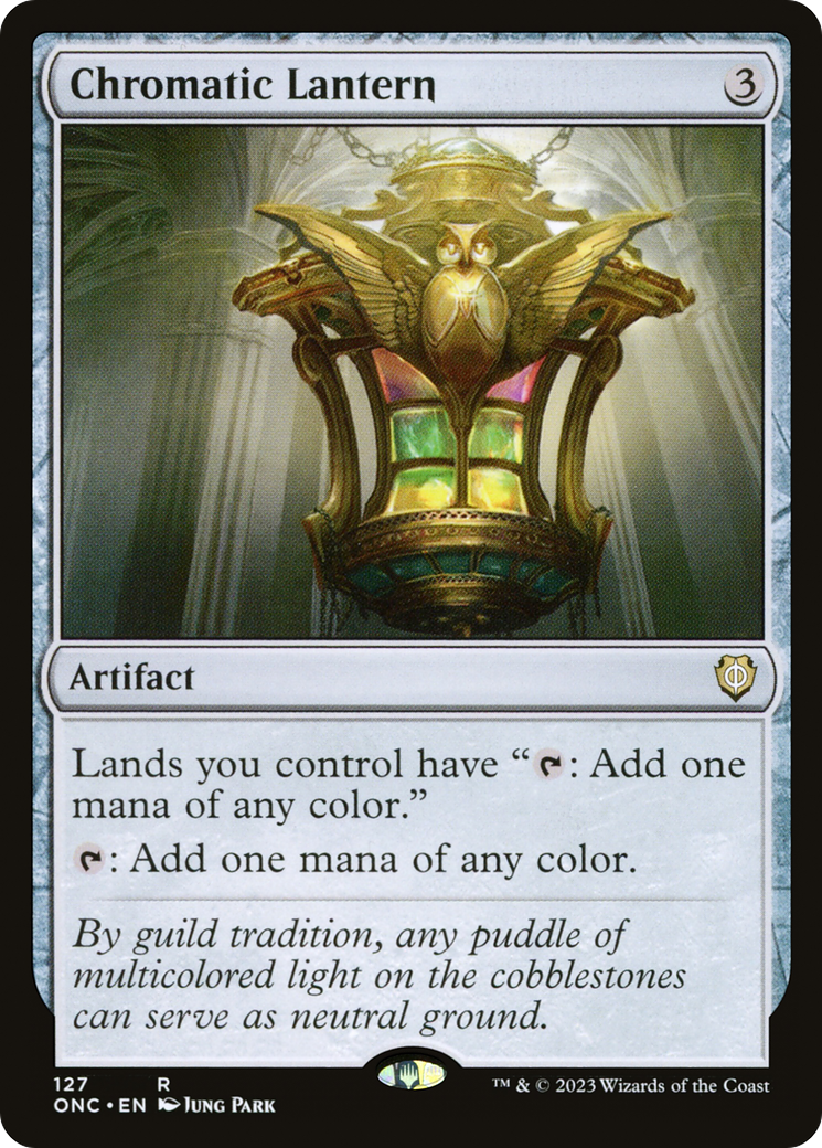 Chromatic Lantern [Phyrexia: All Will Be One Commander] | Jomio and Rueliete's Cards and Comics