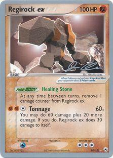 Regirock ex (98/101) (Mewtrick - Jason Klaczynski) [World Championships 2006] | Jomio and Rueliete's Cards and Comics