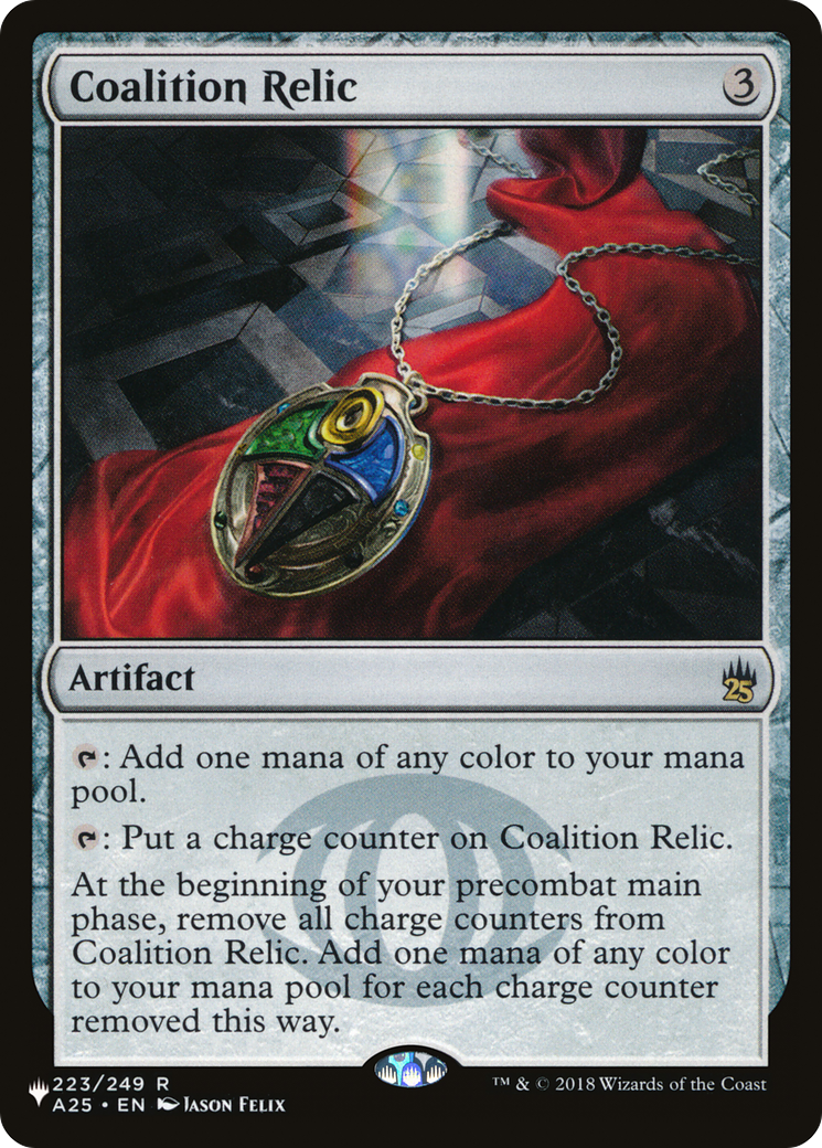 Coalition Relic (A25) [The List] | Jomio and Rueliete's Cards and Comics