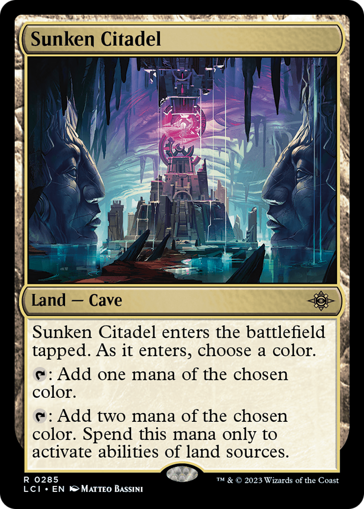 Sunken Citadel [The Lost Caverns of Ixalan] | Jomio and Rueliete's Cards and Comics