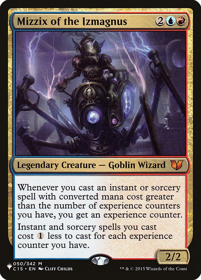 Mizzix of the Izmagnus [The List] | Jomio and Rueliete's Cards and Comics