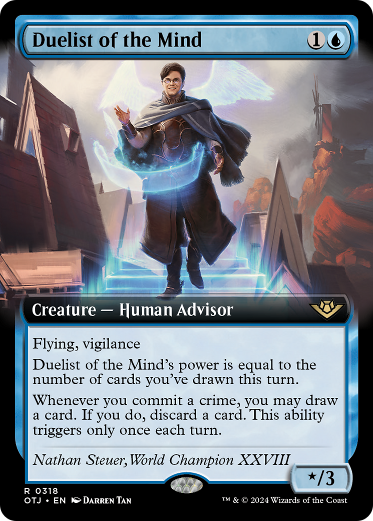 Duelist of the Mind (Extended Art) [Outlaws of Thunder Junction] | Jomio and Rueliete's Cards and Comics