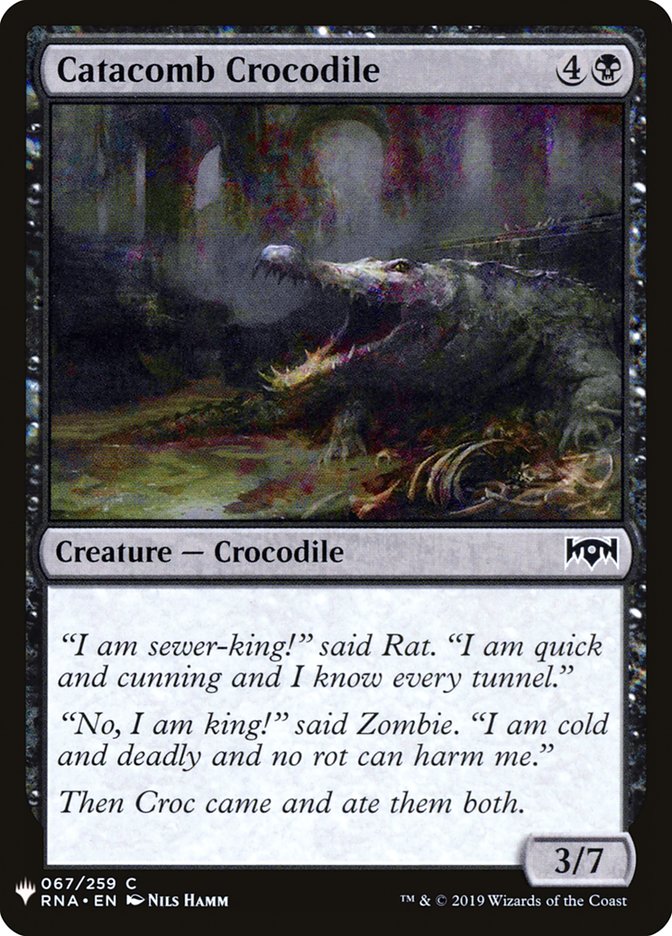 Catacomb Crocodile [Mystery Booster] | Jomio and Rueliete's Cards and Comics
