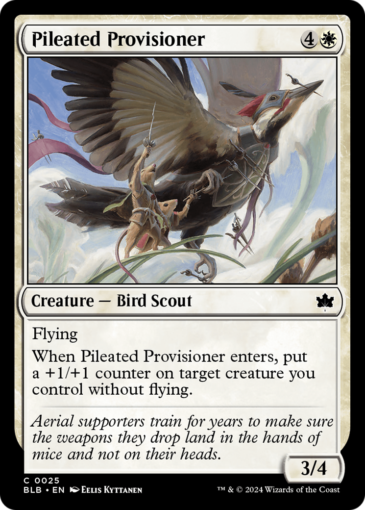 Pileated Provisioner [Bloomburrow] | Jomio and Rueliete's Cards and Comics