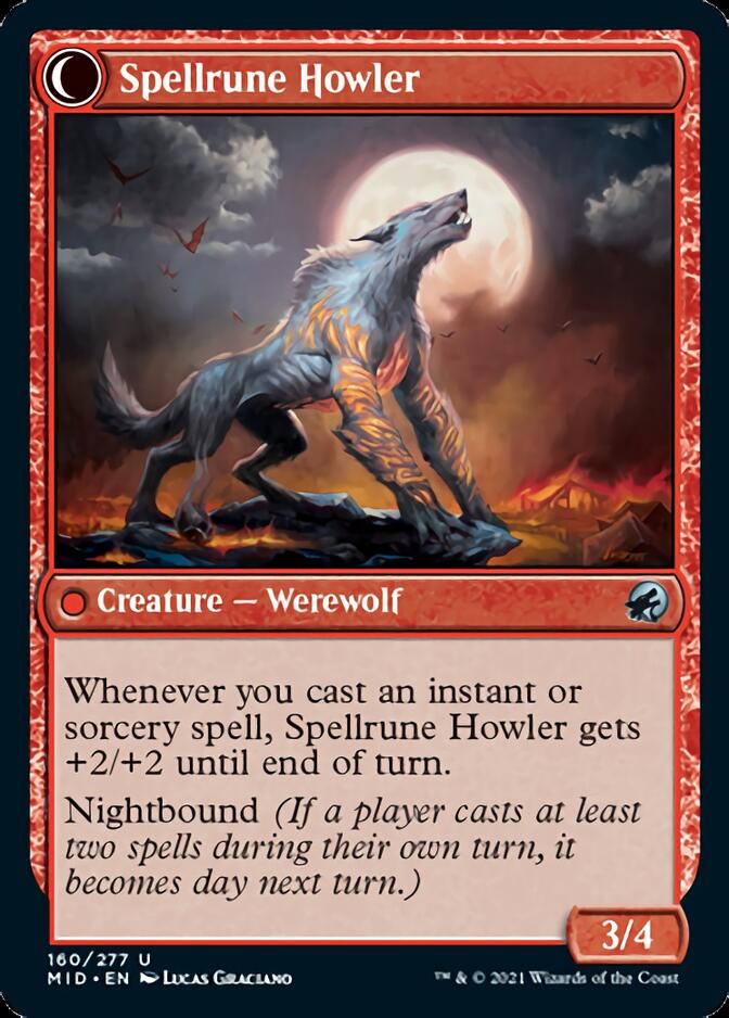 Spellrune Painter // Spellrune Howler [Innistrad: Midnight Hunt] | Jomio and Rueliete's Cards and Comics