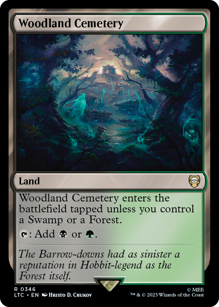 Woodland Cemetery [The Lord of the Rings: Tales of Middle-Earth Commander] | Jomio and Rueliete's Cards and Comics