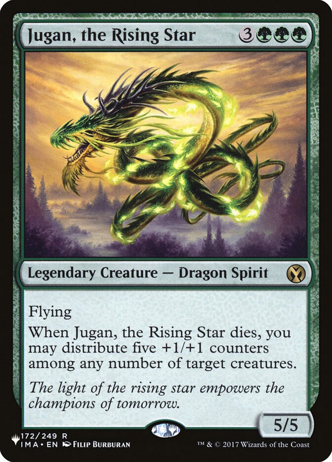 Jugan, the Rising Star [The List] | Jomio and Rueliete's Cards and Comics