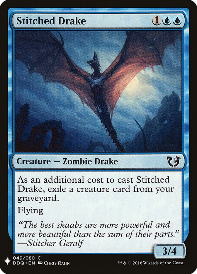 Stitched Drake [Mystery Booster] | Jomio and Rueliete's Cards and Comics