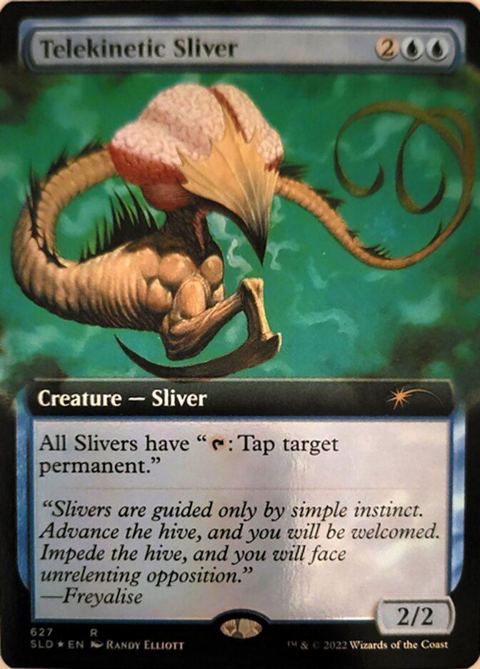 Telekinetic Sliver (Extended Art) [Secret Lair Drop Promos] | Jomio and Rueliete's Cards and Comics