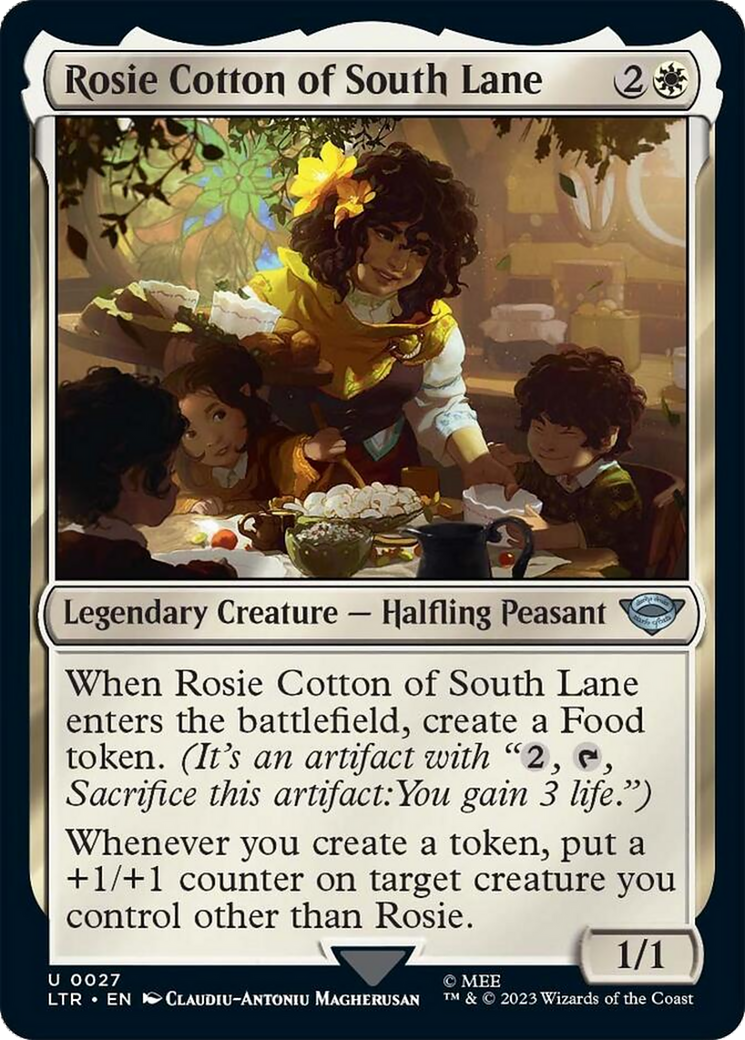 Rosie Cotton of South Lane [The Lord of the Rings: Tales of Middle-Earth] | Jomio and Rueliete's Cards and Comics