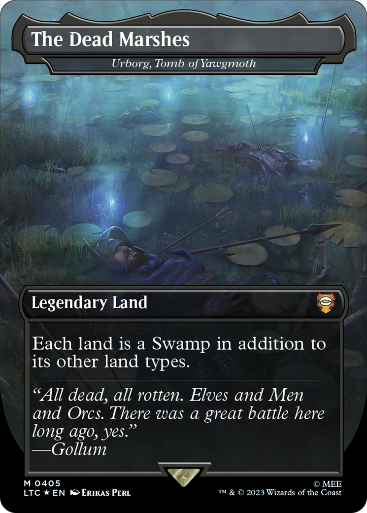 The Dead Marshes - Urborg, Tomb of Yawgmoth (Surge Foil Realms and Relics) [The Lord of the Rings: Tales of Middle-Earth Commander] | Jomio and Rueliete's Cards and Comics