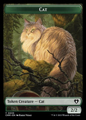 Eldrazi // Cat (0030) Double-Sided Token [Commander Masters Tokens] | Jomio and Rueliete's Cards and Comics