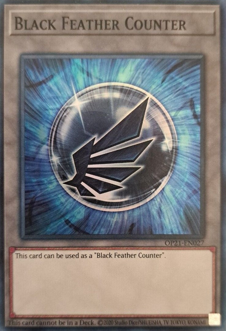 Black Feather Counter [OP21-EN027] Super Rare | Jomio and Rueliete's Cards and Comics