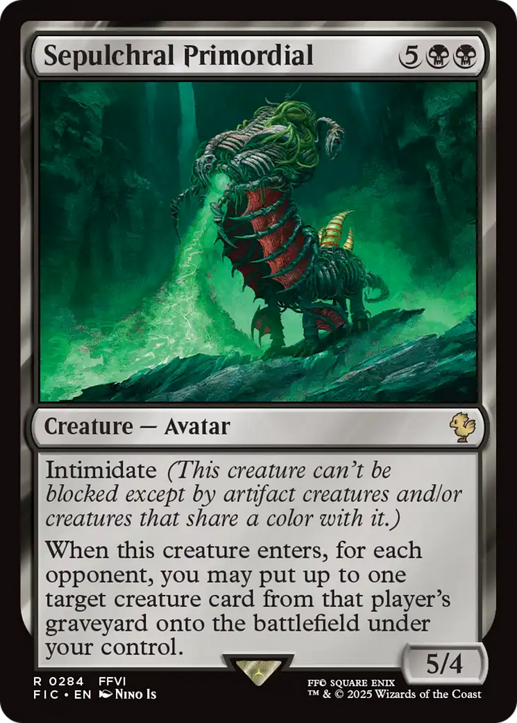 Sepulchral Primordial [FINAL FANTASY Commander] | Jomio and Rueliete's Cards and Comics