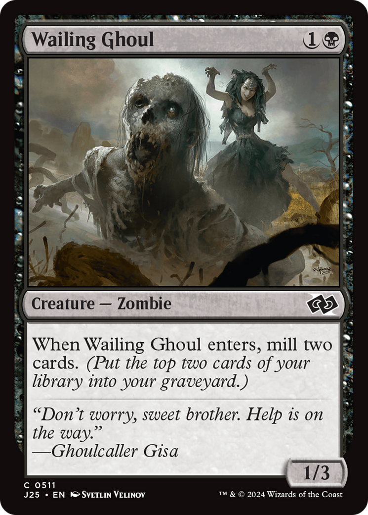 Wailing Ghoul [Foundations Jumpstart] | Jomio and Rueliete's Cards and Comics