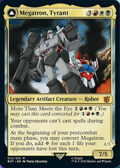 Megatron, Tyrant // Megatron, Destructive Force [Transformers] | Jomio and Rueliete's Cards and Comics