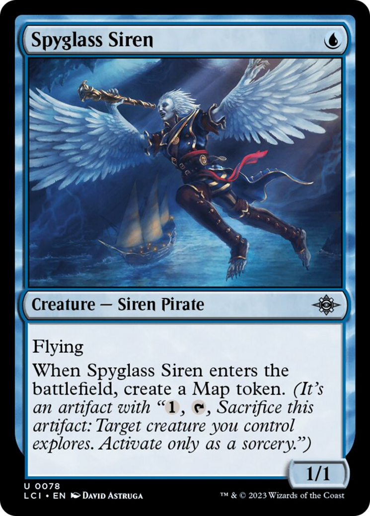 Spyglass Siren [The Lost Caverns of Ixalan] | Jomio and Rueliete's Cards and Comics