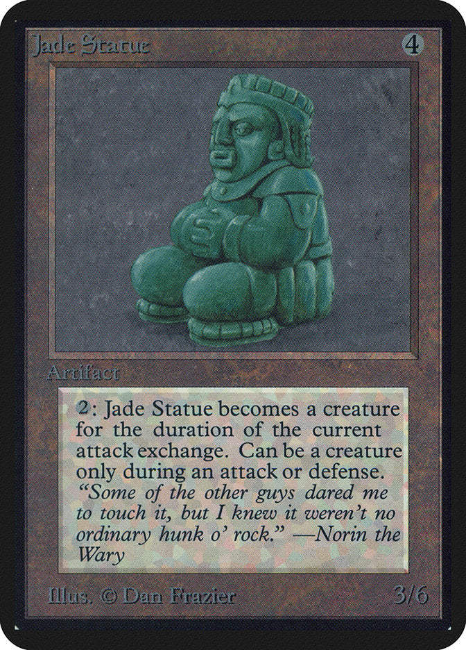Jade Statue [Alpha Edition] | Jomio and Rueliete's Cards and Comics