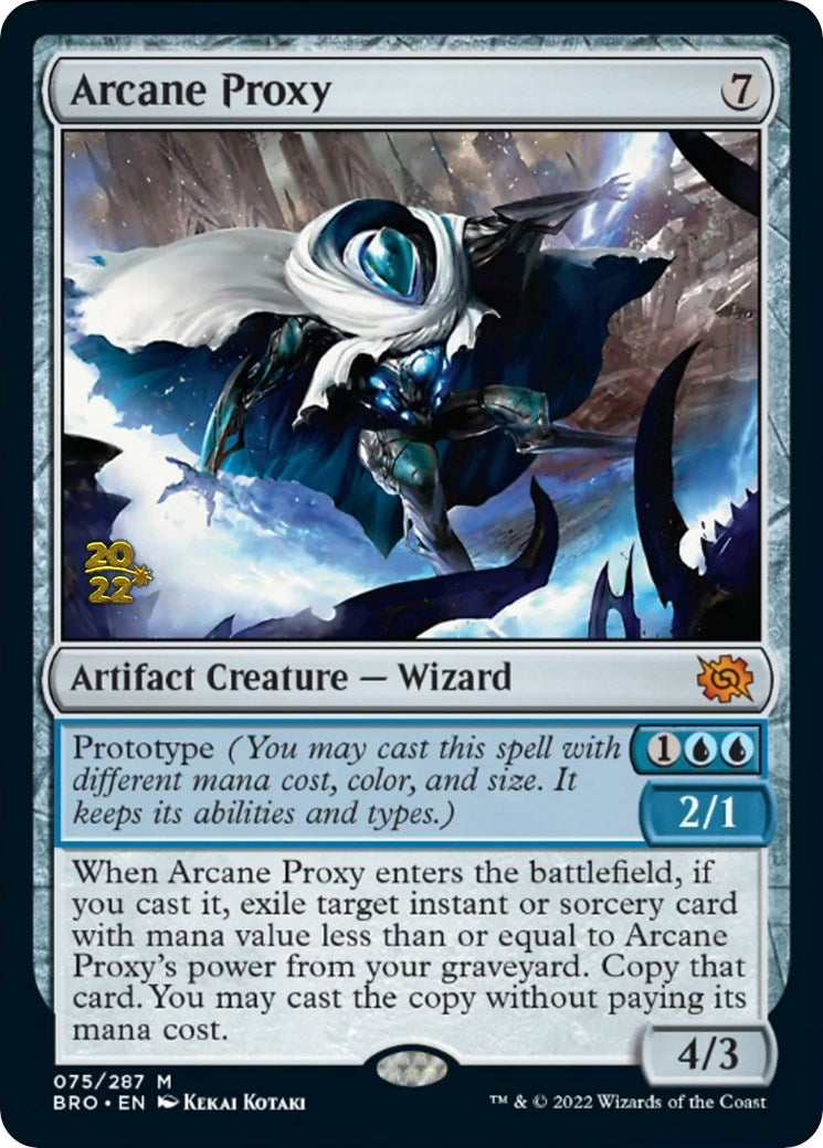 Arcane Proxy [The Brothers' War Prerelease Promos] | Jomio and Rueliete's Cards and Comics