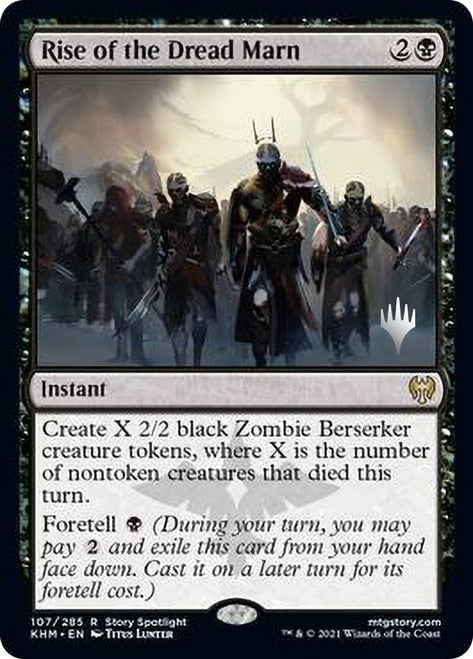 Rise of the Dread Marn (Promo Pack) [Kaldheim Promos] | Jomio and Rueliete's Cards and Comics