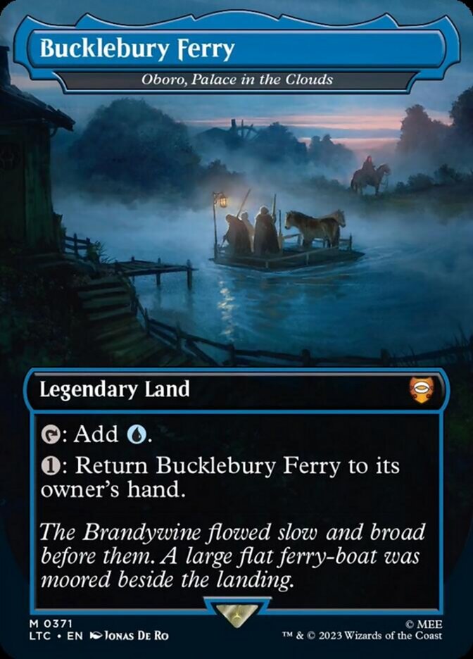 Bucklebury Ferry - Oboro, Palace in the Clouds [The Lord of the Rings: Tales of Middle-Earth Commander] | Jomio and Rueliete's Cards and Comics