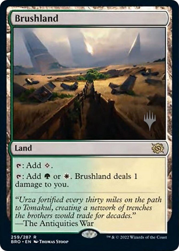 Brushland (Promo Pack) [The Brothers' War Promos] | Jomio and Rueliete's Cards and Comics
