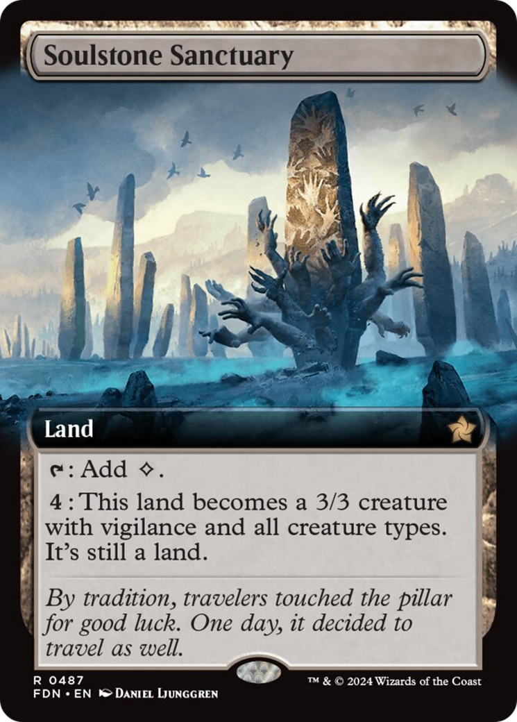 Soulstone Sanctuary (Extended Art) [Foundations] | Jomio and Rueliete's Cards and Comics