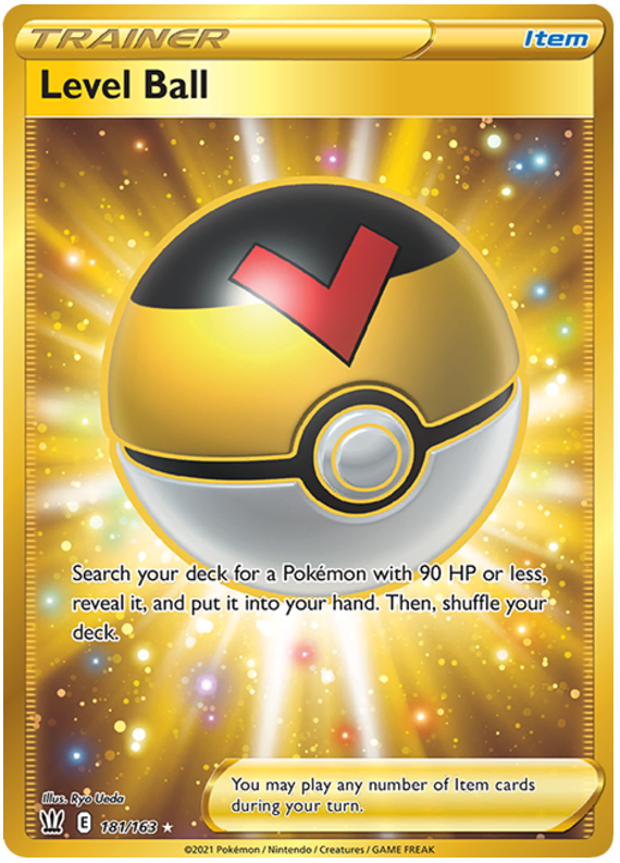 Level Ball (181/163) [Sword & Shield: Battle Styles] | Jomio and Rueliete's Cards and Comics