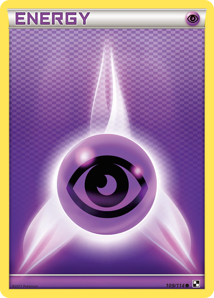 Psychic Energy (109/114) [Black & White: Base Set] | Jomio and Rueliete's Cards and Comics