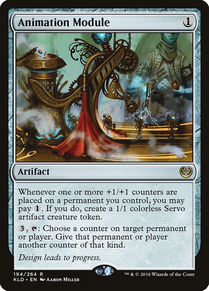 Animation Module [Kaladesh] | Jomio and Rueliete's Cards and Comics