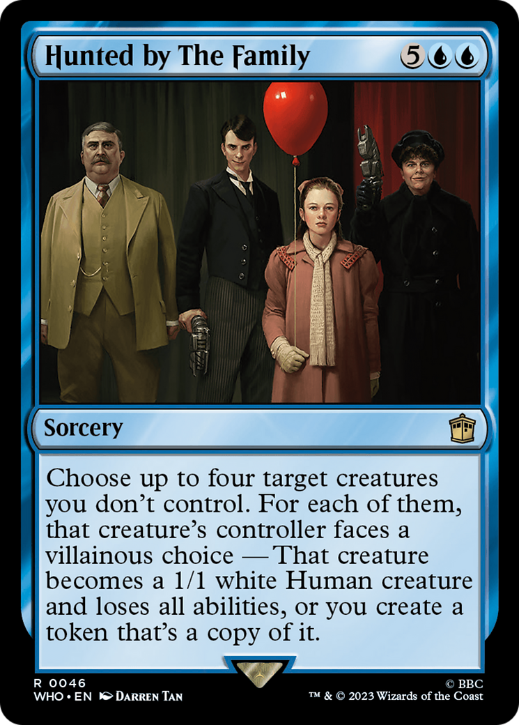 Hunted by The Family [Doctor Who] | Jomio and Rueliete's Cards and Comics