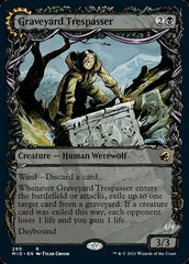 Graveyard Trespasser // Graveyard Glutton (Showcase Equinox) [Innistrad: Midnight Hunt] | Jomio and Rueliete's Cards and Comics