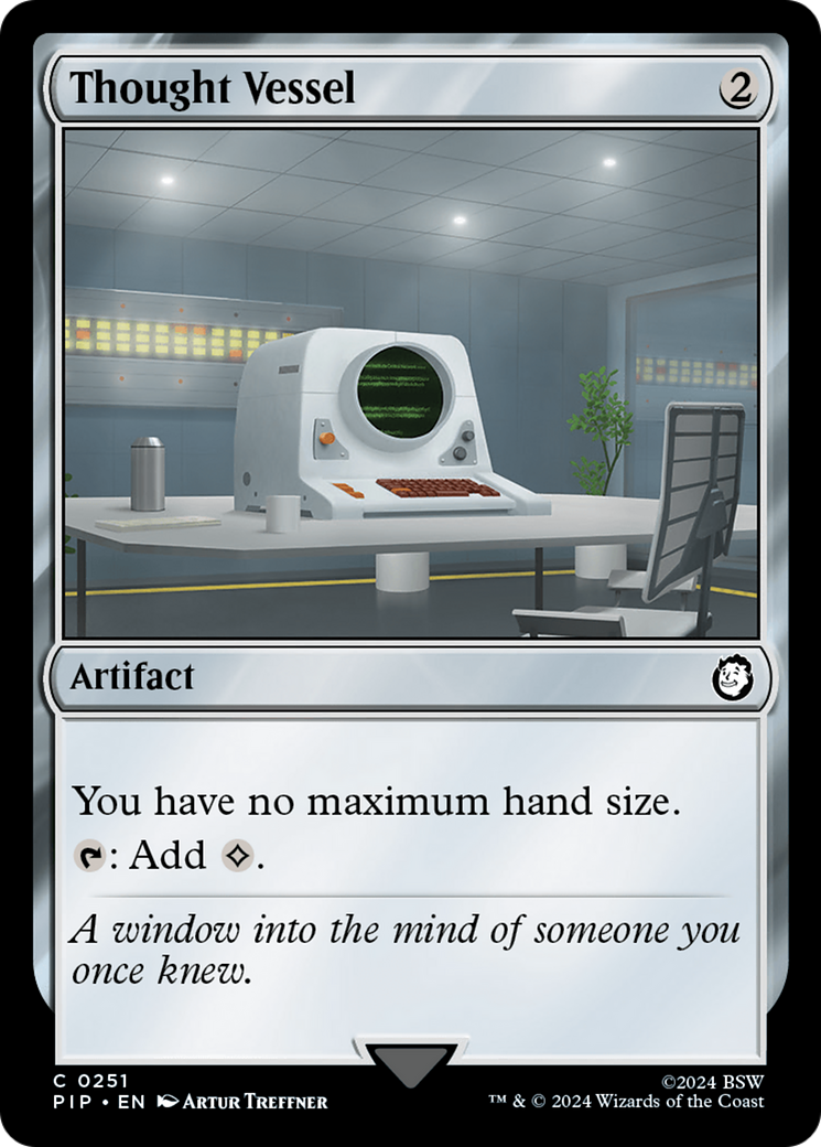 Thought Vessel [Fallout] | Jomio and Rueliete's Cards and Comics