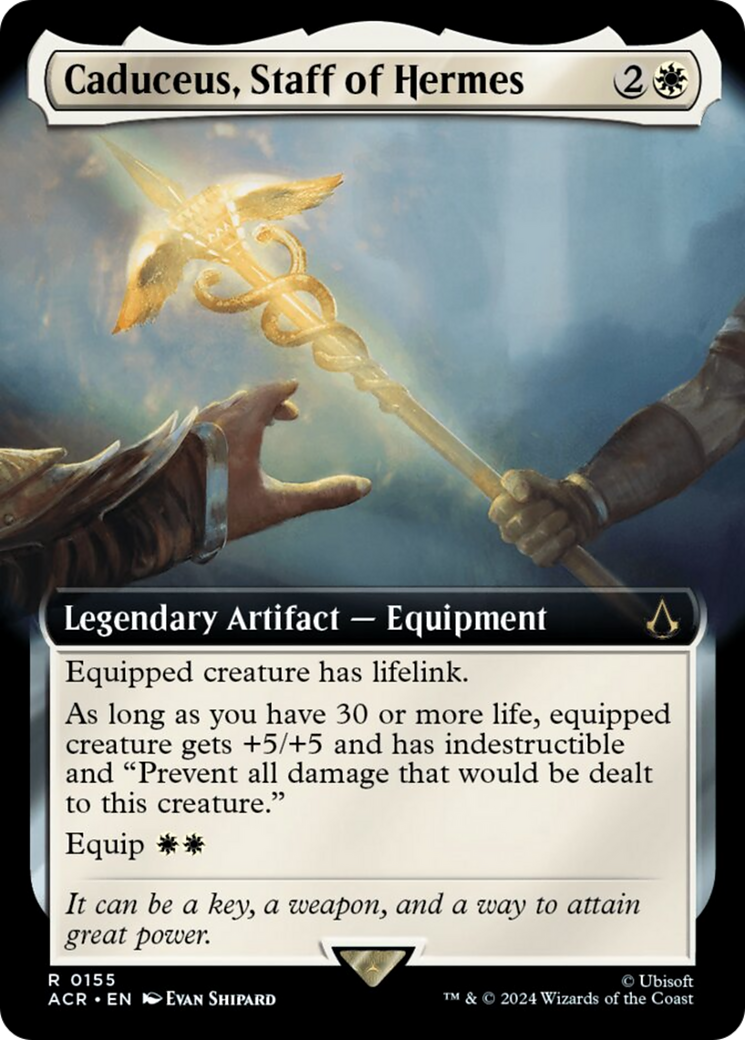 Caduceus, Staff of Hermes (Extended Art) [Assassin's Creed] | Jomio and Rueliete's Cards and Comics