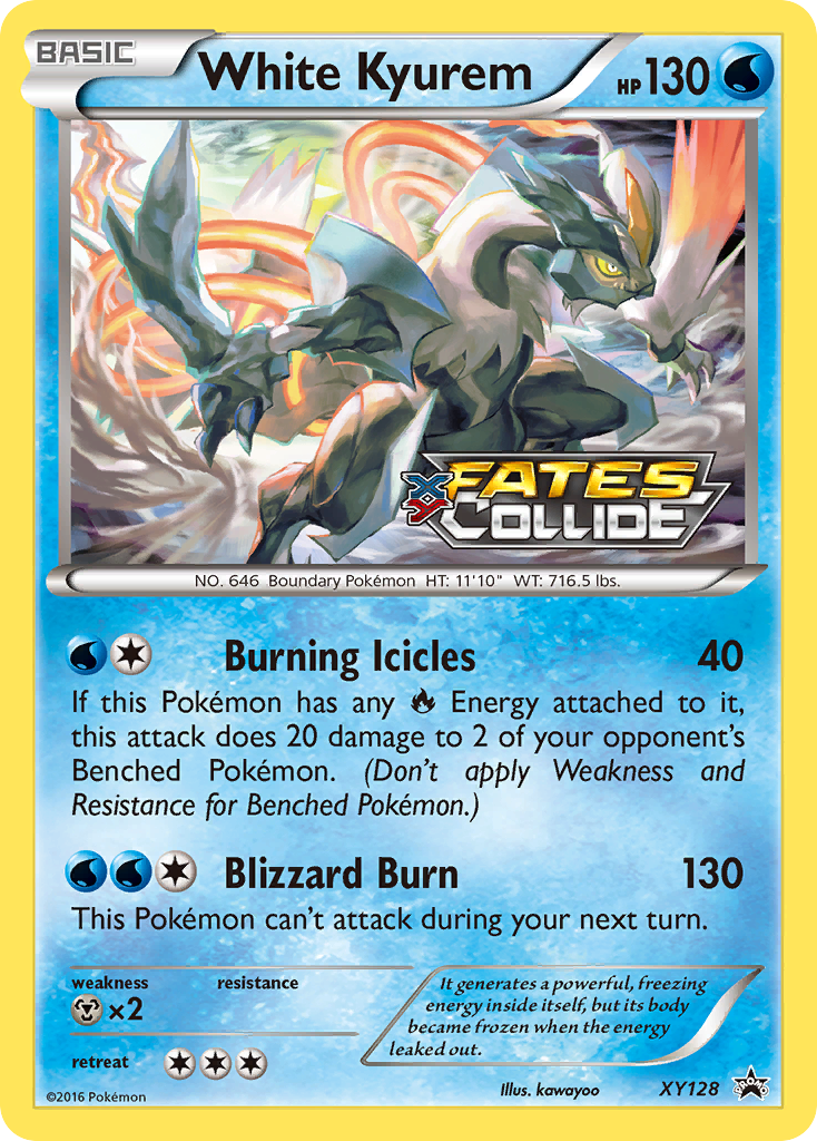 White Kyurem (XY128) [XY: Black Star Promos] | Jomio and Rueliete's Cards and Comics