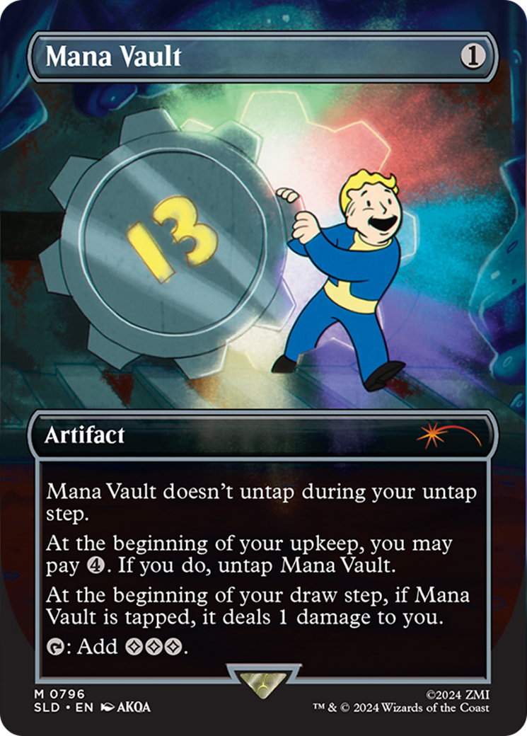 Mana Vault (Rainbow Foil) [Secret Lair Drop Series] | Jomio and Rueliete's Cards and Comics