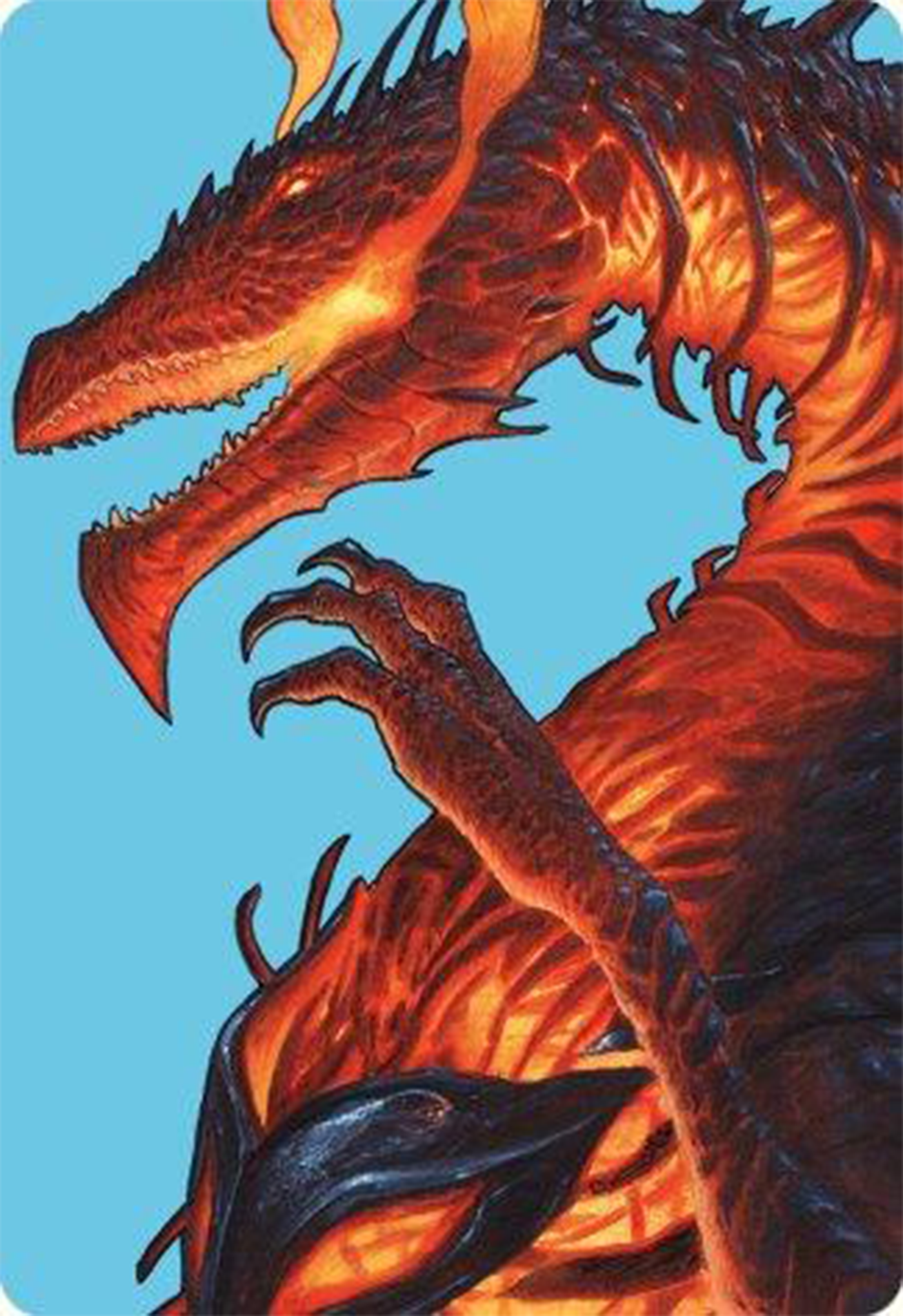 Herigast, Erupting Nullkite Art Card [Modern Horizons 3 Art Series] | Jomio and Rueliete's Cards and Comics