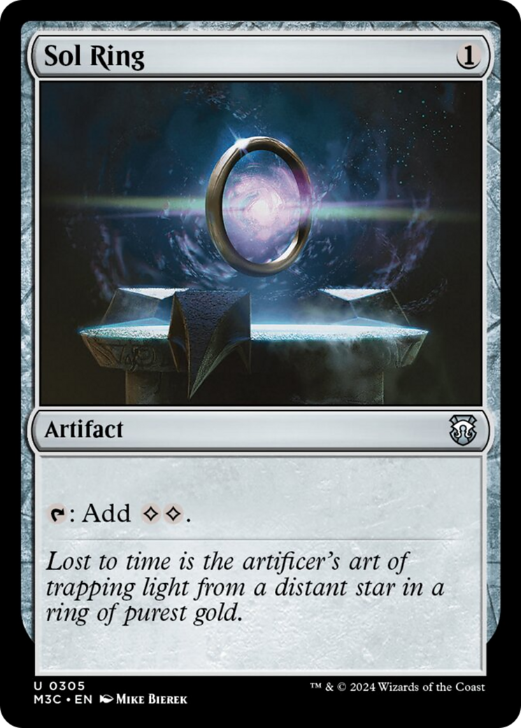 Sol Ring [Modern Horizons 3 Commander] | Jomio and Rueliete's Cards and Comics