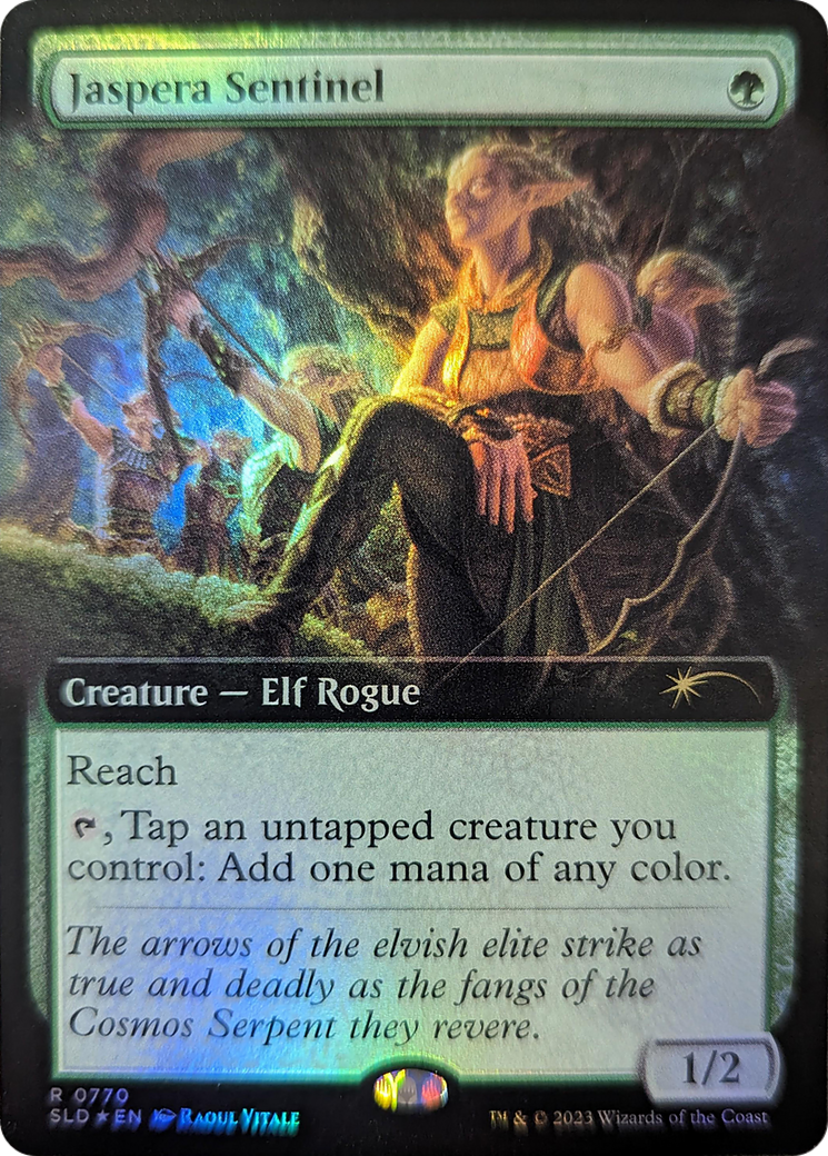 Jaspera Sentinel (Extended Art) [Secret Lair Drop Series] | Jomio and Rueliete's Cards and Comics