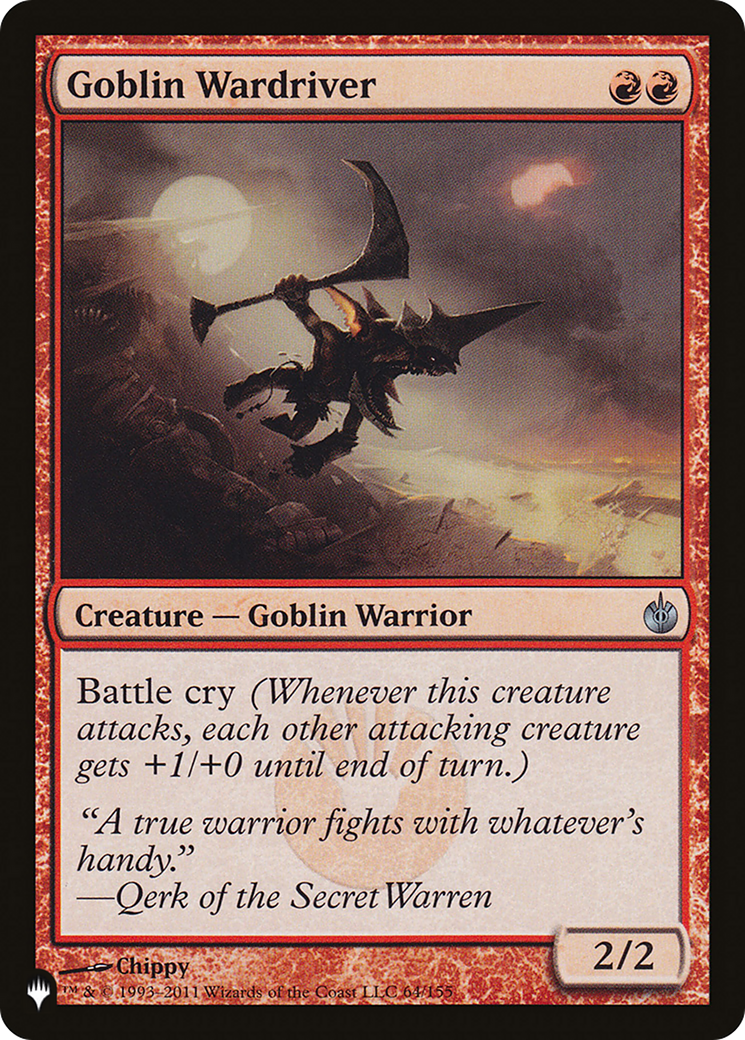 Goblin Wardriver [The List] | Jomio and Rueliete's Cards and Comics