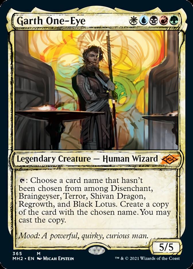 Garth One-Eye (Sketch) [Modern Horizons 2] | Jomio and Rueliete's Cards and Comics