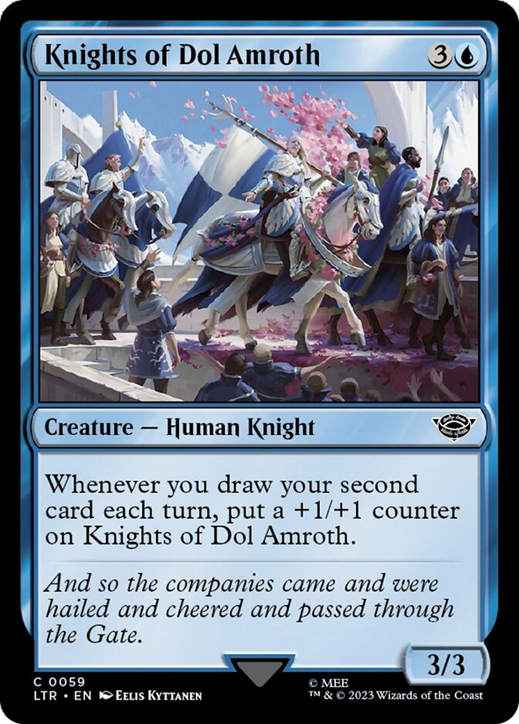 Knights of Dol Amroth [The Lord of the Rings: Tales of Middle-Earth] | Jomio and Rueliete's Cards and Comics