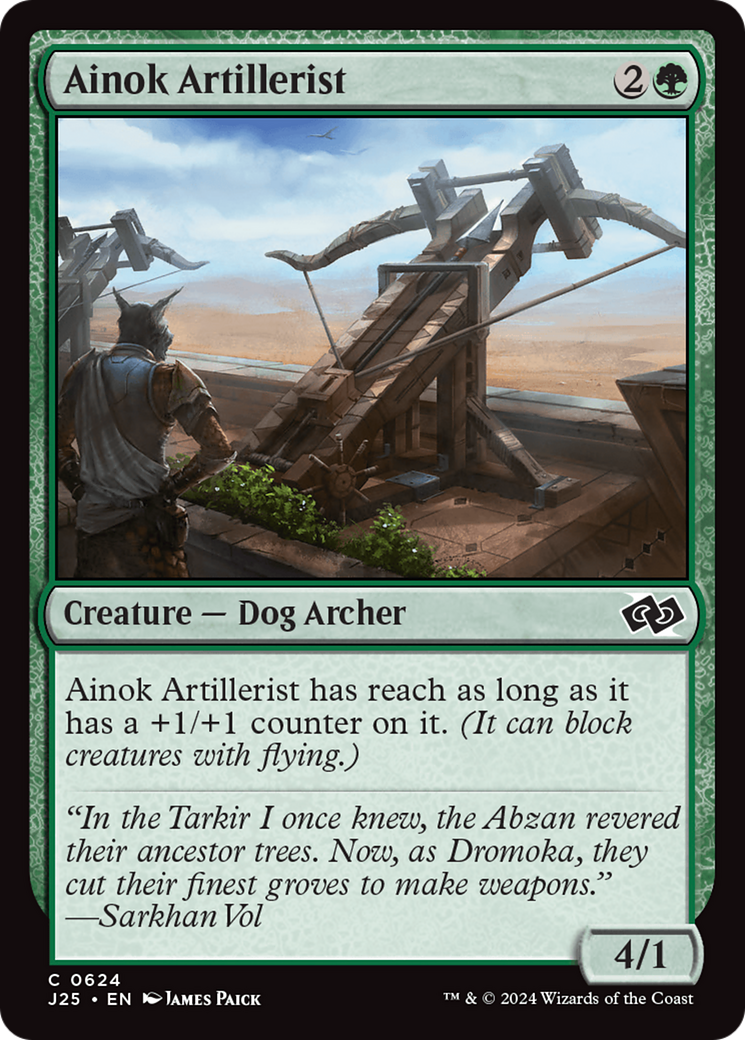 Ainok Artillerist [Foundations Jumpstart] | Jomio and Rueliete's Cards and Comics