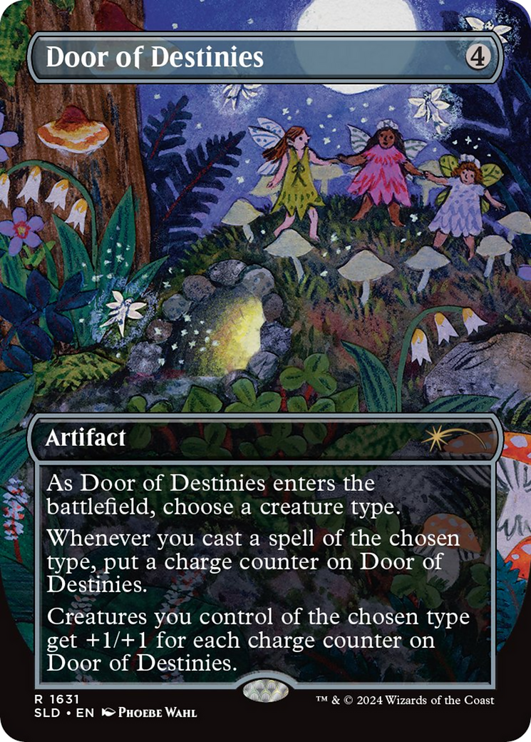 Door of Destinies (Rainbow Foil) [Secret Lair Drop Series] | Jomio and Rueliete's Cards and Comics