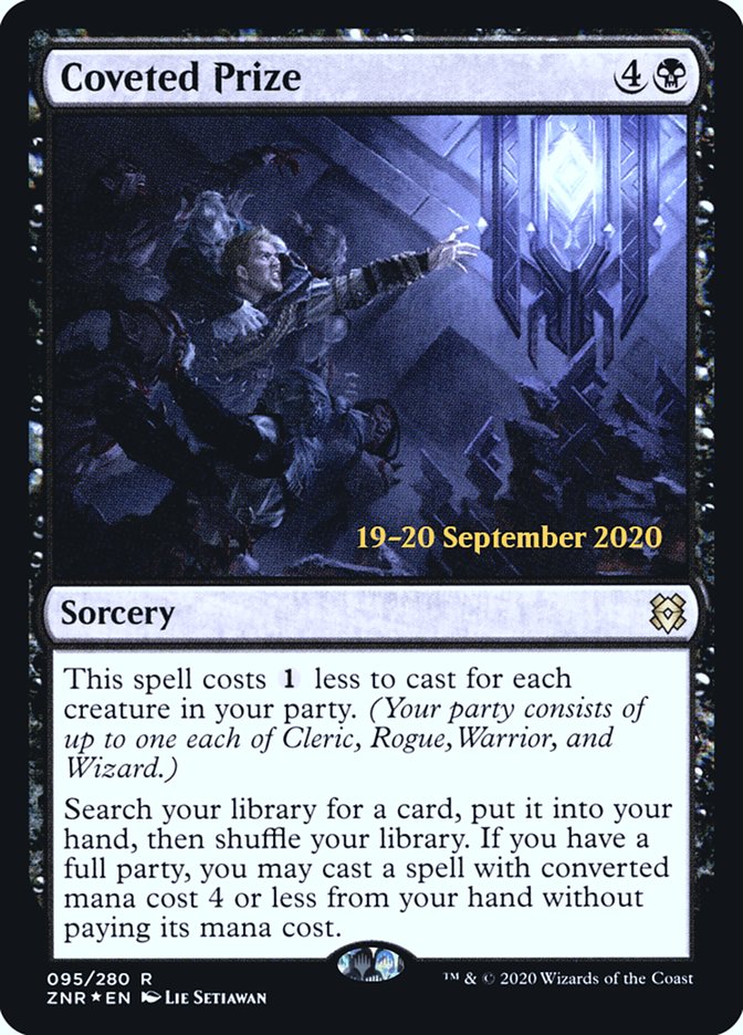 Coveted Prize [Zendikar Rising Prerelease Promos] | Jomio and Rueliete's Cards and Comics