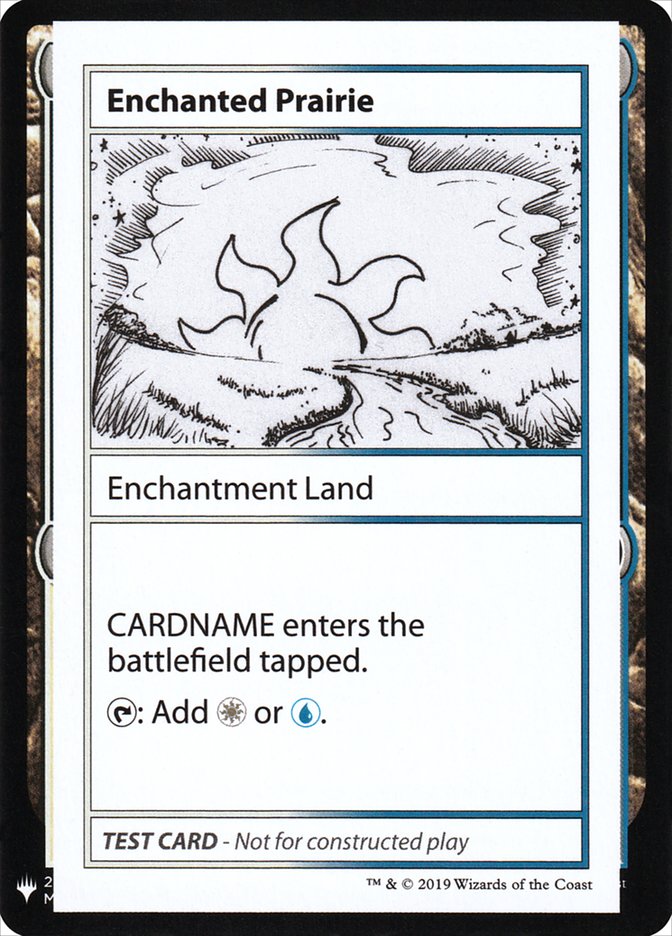 Enchanted Prairie [Mystery Booster Playtest Cards] | Jomio and Rueliete's Cards and Comics